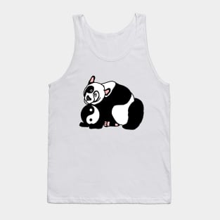 Zen Panda Bear Tank Top